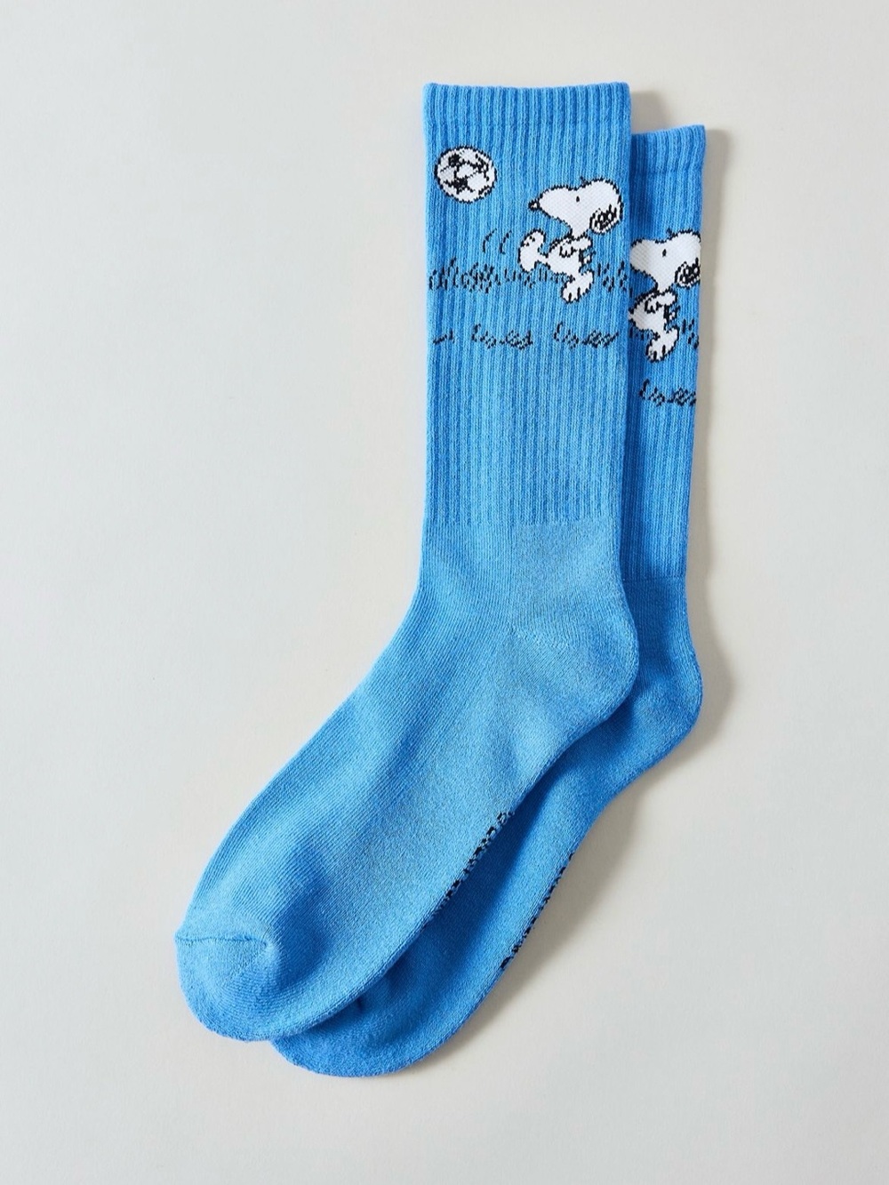 Peanuts Snoopy Soccer Crew Socks
